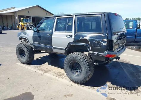 2001 Jeep Cherokee Sport z USA, uszkodzony, nr VIN 1J4FF48SX1L587517